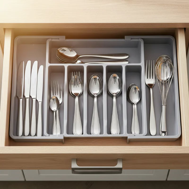 Adjustable Kitchen Drawer Organizer