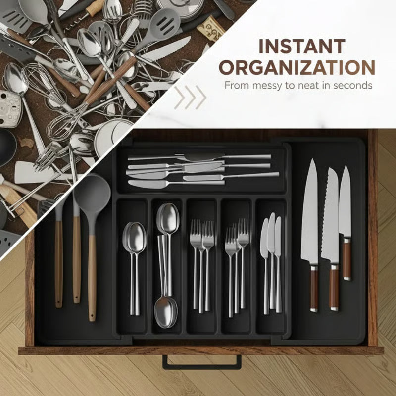 Adjustable Kitchen Drawer Organizer